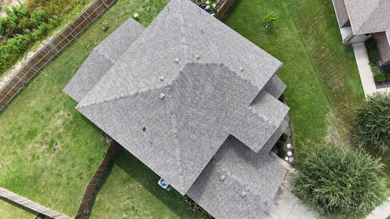 Completed roof replacement