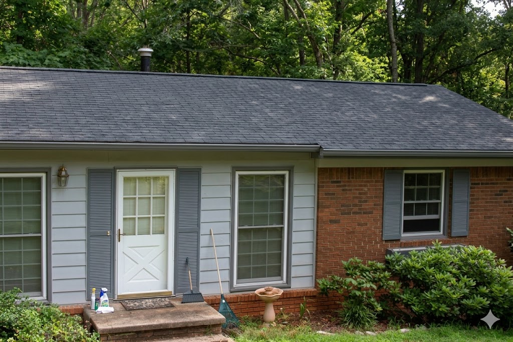 Roof restored after storm damage